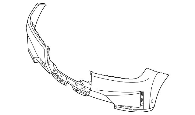 BMW iX Front Bumper Without Sport Package - BM1014107