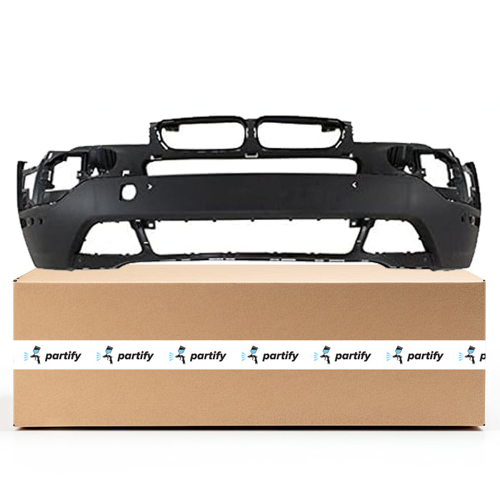 BMW X3 Front Lower Bumper With Sensor Holes - BM1015101