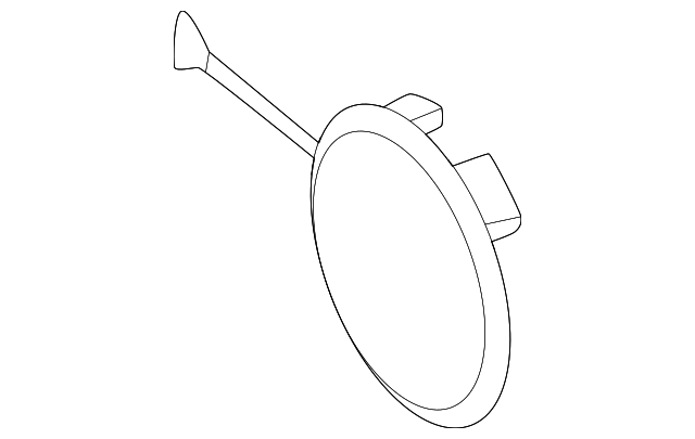 BMW X3 Tow Hook Cover Without M Package - BM1029191