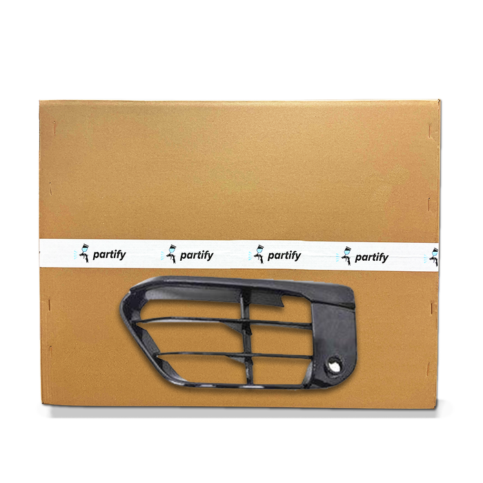 Parrilla inferior para BMW X1, certificada por CAPA, lado del conductor, en negro brillante con sensor Sport Line - BM1038202C