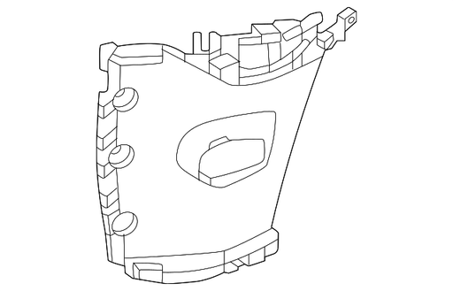 BMW X5 Air Duct Bumper Insert Without M Package - BM1038261