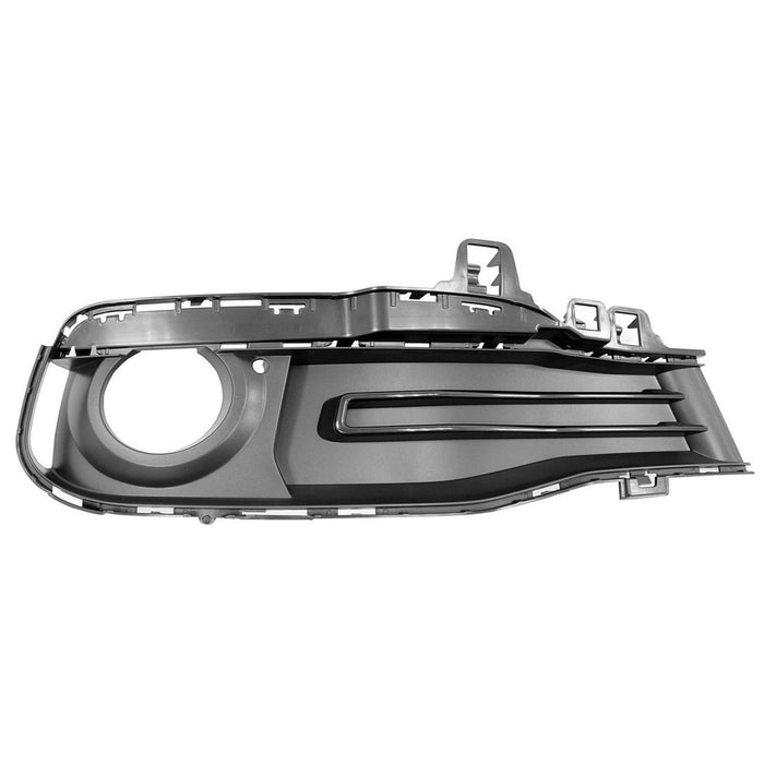 BMW 328d xDrive Front Passenger Side Bumper Insert F31 Fog Lamp Bezel Standard/Luxury Package W/O M Sport Package Wagon - BM1039181
