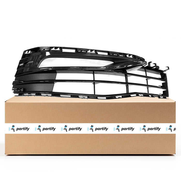 Parrilla inferior del lado del pasajero con certificación CAPA para BMW Serie 5, pintada en negro sin paquete M - BM1039195C
