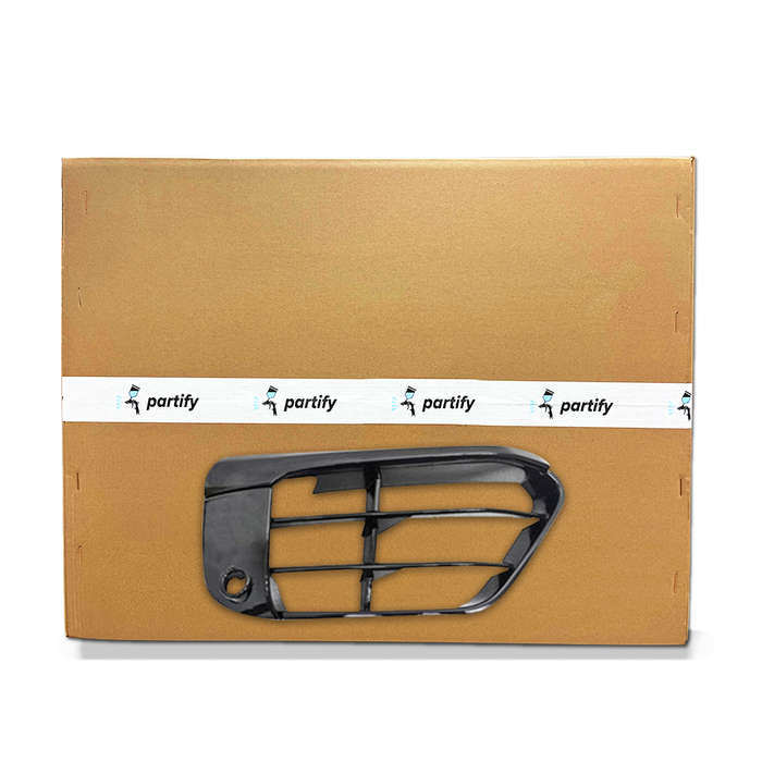 BMW X1 Lower Grille Passenger Side Gloss Black With Sensor Sport Line - BM1039202