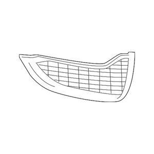 Front Passenger Side Bumper Insert image