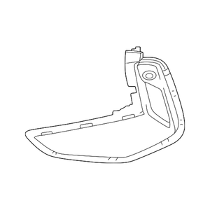 Front Passenger Side Bumper Insert image