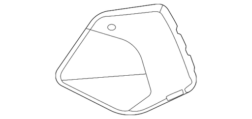 BMW 530i/530i xDrive/540i xDrive/550e xDrive/i5 Outer Air Guide Bumper Insert With M Package - BM1039262