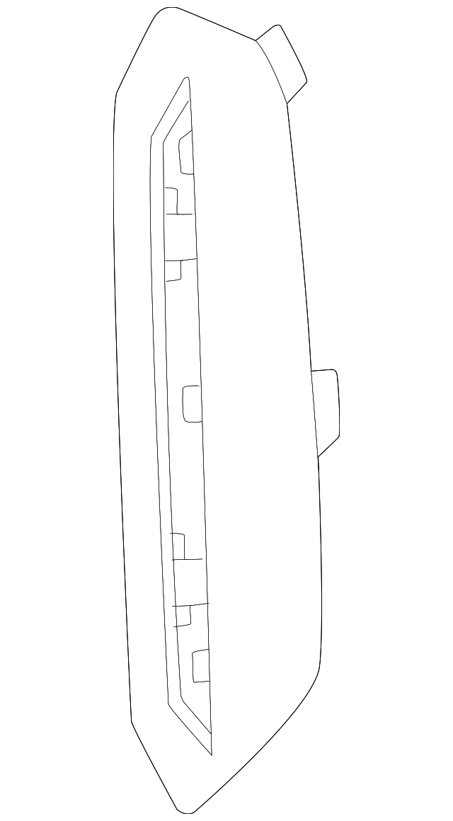 BMW X3 Outer Grille Bumper Insert Without M Package - BM1039277
