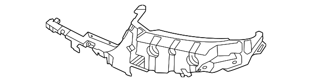 BMW X3/X4 Front Bumper Support Without M Package - BM1042150