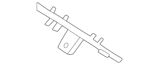 BMW X3 Lower Guide Front Bumper Support - BM1042155