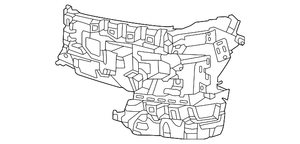 Front Passenger Side Bumper Support image