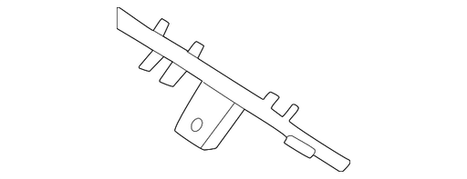 BMW X3 Lower Guide Front Bumper Support - BM1043155