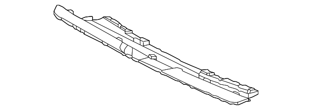 BMW X5 Center Front Bumper Molding Without Sport Package - BM1044137