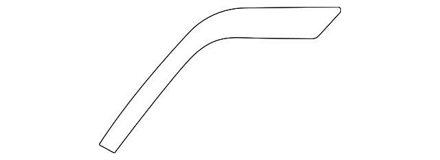 BMW 530i/530i xDrive/540i xDrive/550e xDrive/i5 Lower Trim Front Bumper Molding With M Package - BM1047167