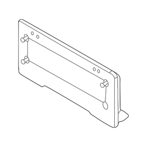 Front License Plate Bracket image