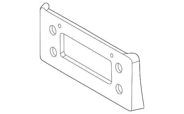 BMW i4 License Plate Bracket - BM1068193