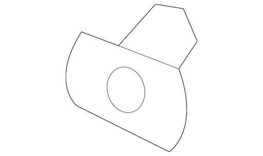 BMW 323i/325i/325xi/328i/328xi/330i/330xi/335d/335i/335xi/M3 E90/E91/Inner Parking Aid Sensor Bracket Sedan - BM1074112