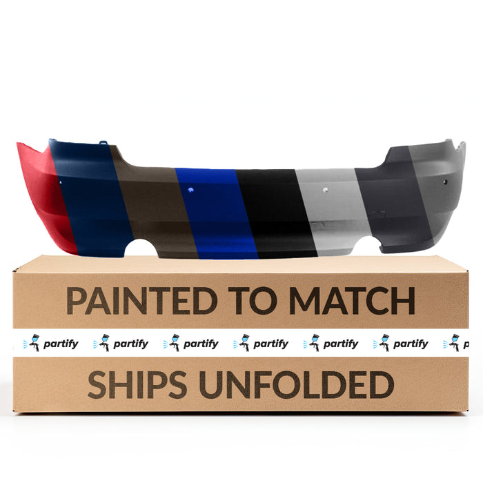 BMW 3 Series Rear Bumper With Sensor Holes Convertible Without M-Package - BM1100169