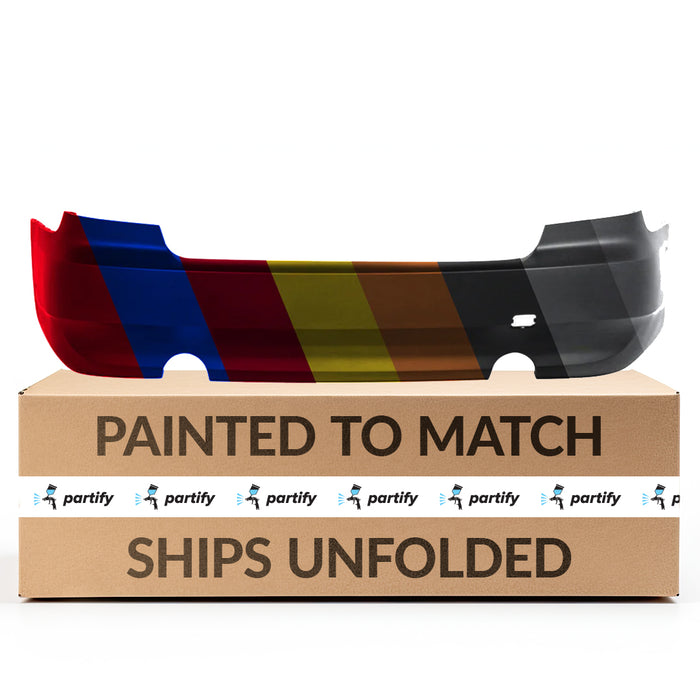 Parachoques trasero OEM con escape doble para BMW Serie 3 Coupé/Convertible (sin paquete M) - 51127161501