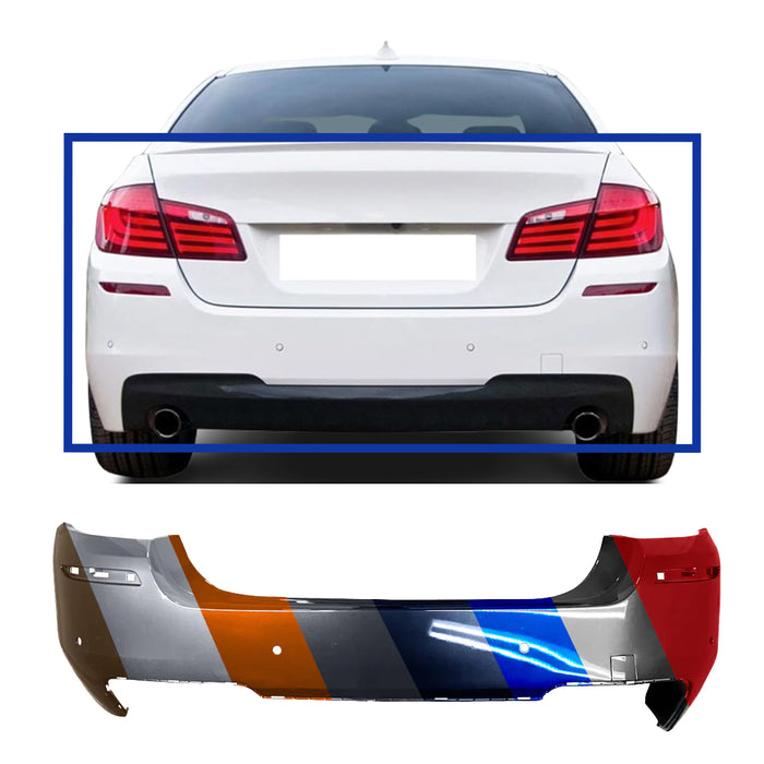 BMW 5 Series Rear Bumper With Sensor Holes/M-Package - BM1100235