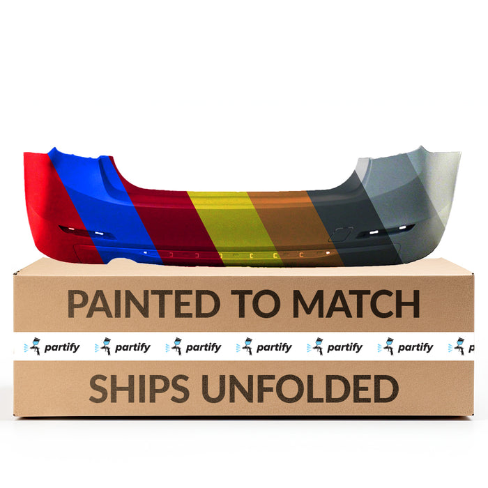 BMW 320i Rear Bumper F30 W/O Park Distance Control Modern Luxury Sport Pkg Sedan - BM1100239