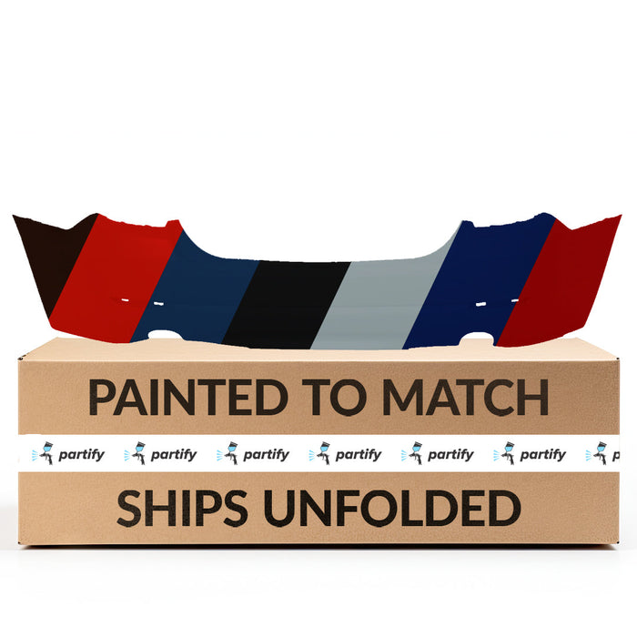 BMW 535i CAPA Certified Rear Bumper F10 W/O M Pkg W/O Park Distance Control Sedan - BM1100244C