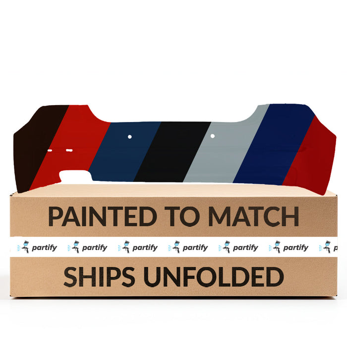 BMW 528i CAPA Certified Rear Bumper F10 W/O M Pkg W/Park Distance Control Sedan - BM1100248C