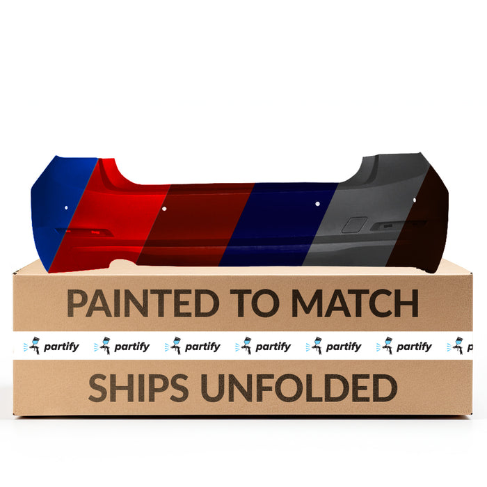 BMW 3 Series OEM Rear Bumper With Sensor Holes Sedan Without M-Package - 51127312727