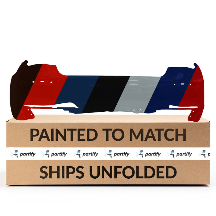 BMW 750Li/ActiveHybrid 7 ActiveHybrid CAPA Certified Rear Bumper F02/F04 W/M Pkg W/O Park Distance Control - BM1100263C