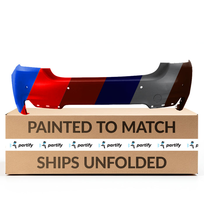 BMW 428I Rear Bumper With Sensor Holes Convertible With M-Package - BM1100281