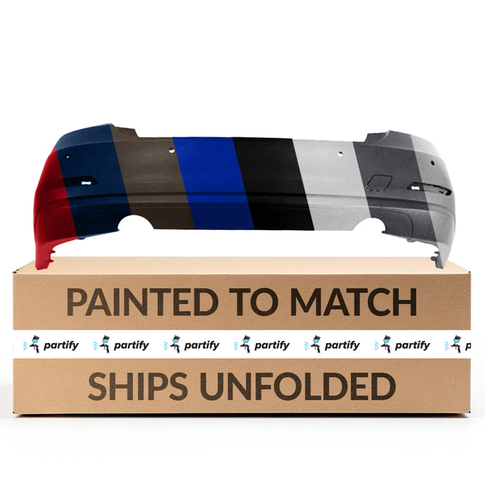 BMW 435I Rear Bumper With Sensor Holes Convertible Without M-Package - BM1100287