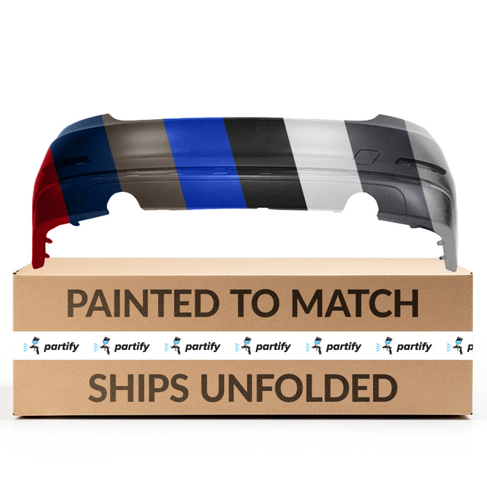 BMW 435I Rear Bumper Without Sensor Holes Convertible Without M-Package - BM1100288