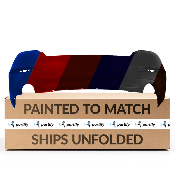 BMW 5 Series Rear Bumper Without Sensor Holes Sedan Without M-Package - BM1100327