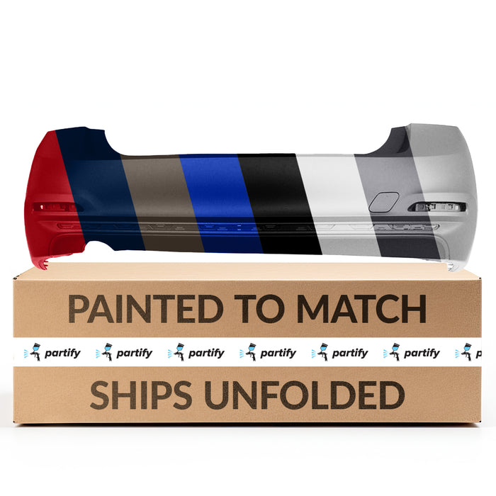 BMW 3 Series OEM Rear Bumper Without Sensor Holes Sedan - 51127384599