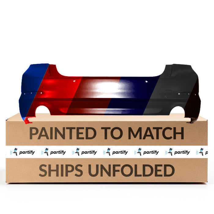 BMW 530E Rear Bumper With Sensor Holes Sedan Without M-Package - BM1100374