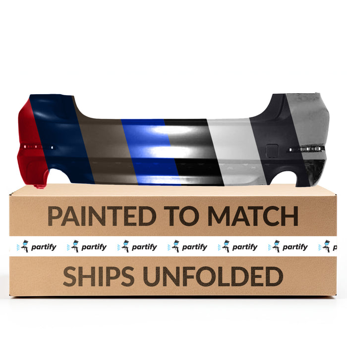 BMW 530E CAPA Certified Rear Bumper Without Sensor Holes Sedan Without M-Package - BM1100375C