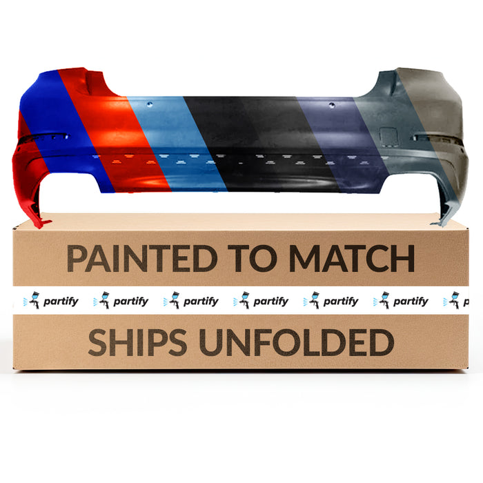 Parachoques trasero BMW Serie 5 con orificios para sensores sin paquete M - BM1100383