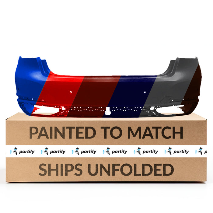 BMW 7-Series Rear Bumper Without M-Package & With 6 Sensor Holes - BM1100447