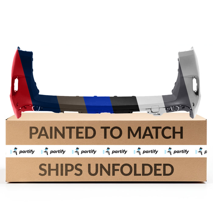 BMW X5 Rear Bumper With Sensor Holes - BM1100450