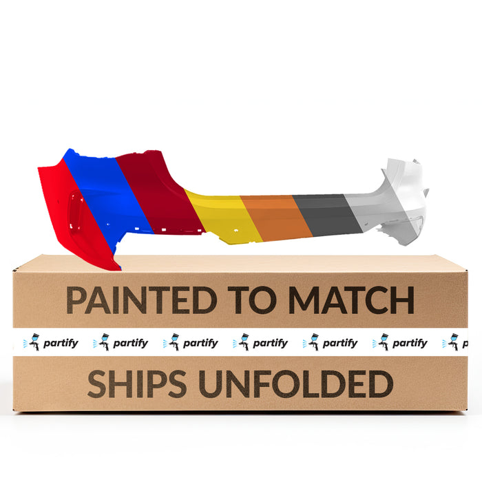 BMW 430i/430i xDrive/M440i/M440i xDrive CAPA Certified Rear Bumper G22 M Sport Line Wpdc W/Parking Assist W/Fog Lamps Convertible/Coupe - BM1100461C