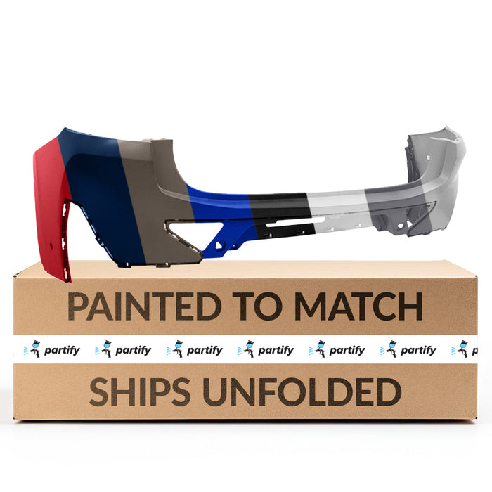 BMW X4 CAPA Certified Rear Bumper G02 W/M Sport Pkg W/Parking Assist - BM1100471C