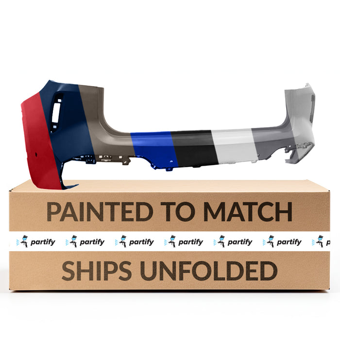 BMW X3 M40i/sDrive30i/xDrive30e/xDrive30i/xDrive30i Outdoor Edition/xDrive30i Protection Rear Bumper G01 W/M Sport Line W/Park Assist - BM1100473