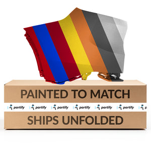 Extremo del parachoques trasero del lado del conductor image