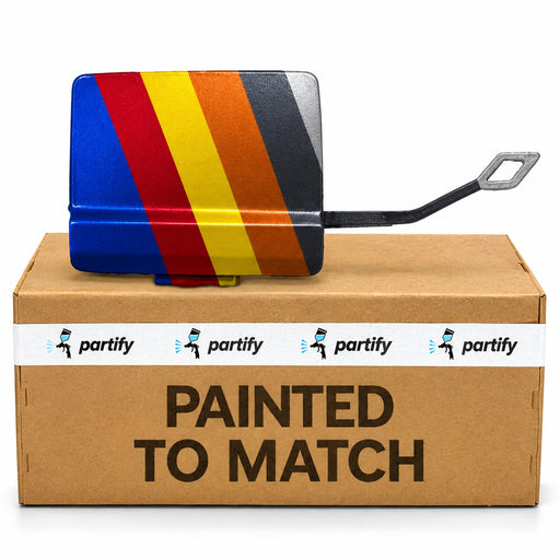 Partify painted-to-match tow hook cover graphic - BM1129109