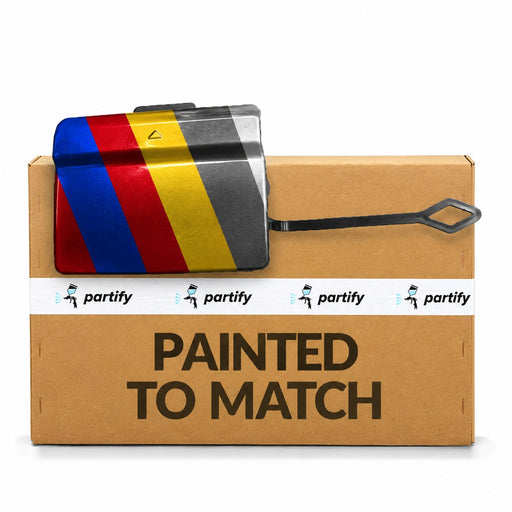 Partify painted-to-match tow hook cover graphic - BM1129117