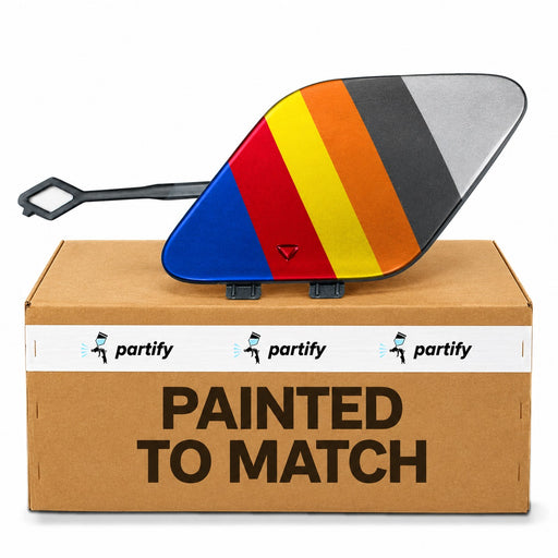 Partify painted-to-match tow hook cover graphic - BM1129147