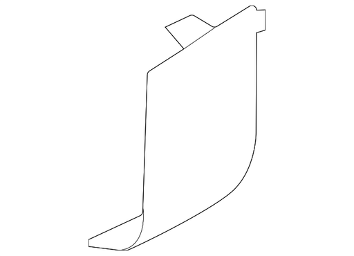 BMW X1 Tow Hook Cover Without M Package - BM1129167