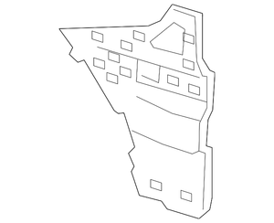 Front Passenger Side Bumper Support image