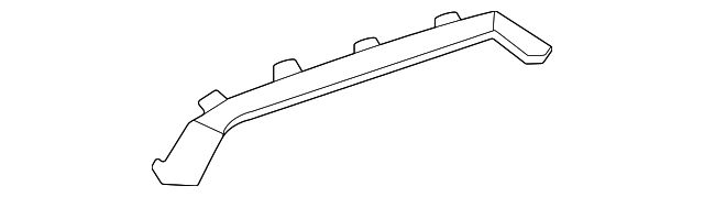 BMW 530i/530i xDrive/540i xDrive/550e xDrive/i5 Tailpipe Finisher Rear Bumper Molding With M Package - BM1146121