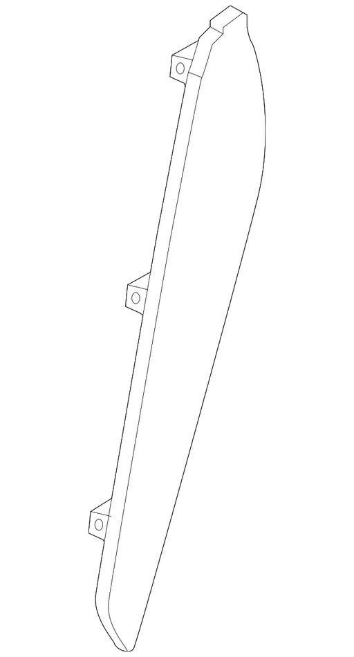 BMW X3 Bumper Reflector Without M Package - BM1184134